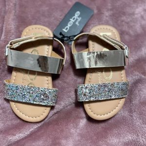 Girls sandals glitter